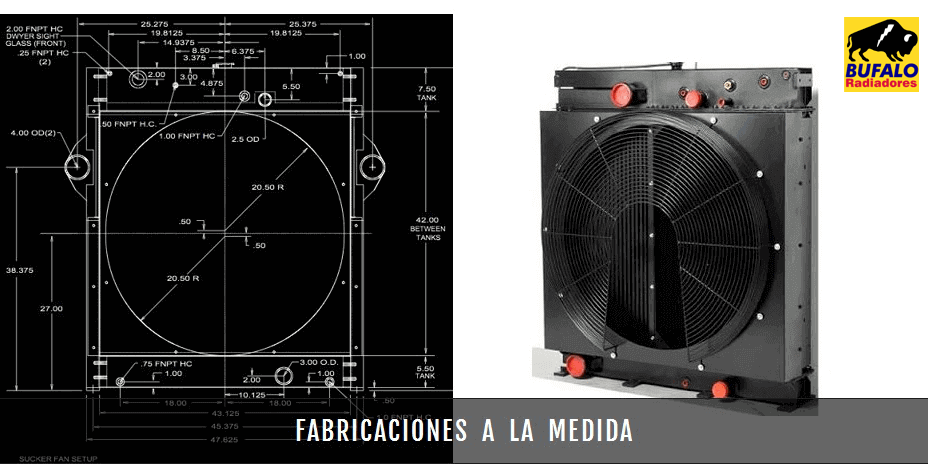 Bufalo Radiadores - Fabricacion de Radiadores Solicitados a la Medida